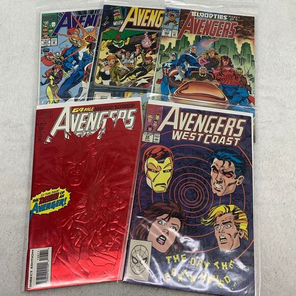 Avengers Comic Book Lot Marvel Boarded/Bagged - Picture 6 of 7